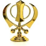 Golden Khanda for Car Dashboard