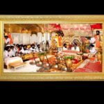 Internal View of Sachkhand Sri Harmandar Sahib With Golden Frame