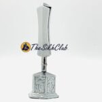 SILVER KHANDA BABA DEEP SINGH JI CAR DASHBOARD
