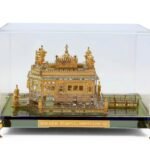 24K Gold Plated Idol of Golden Temple for Decor The Temple Medium